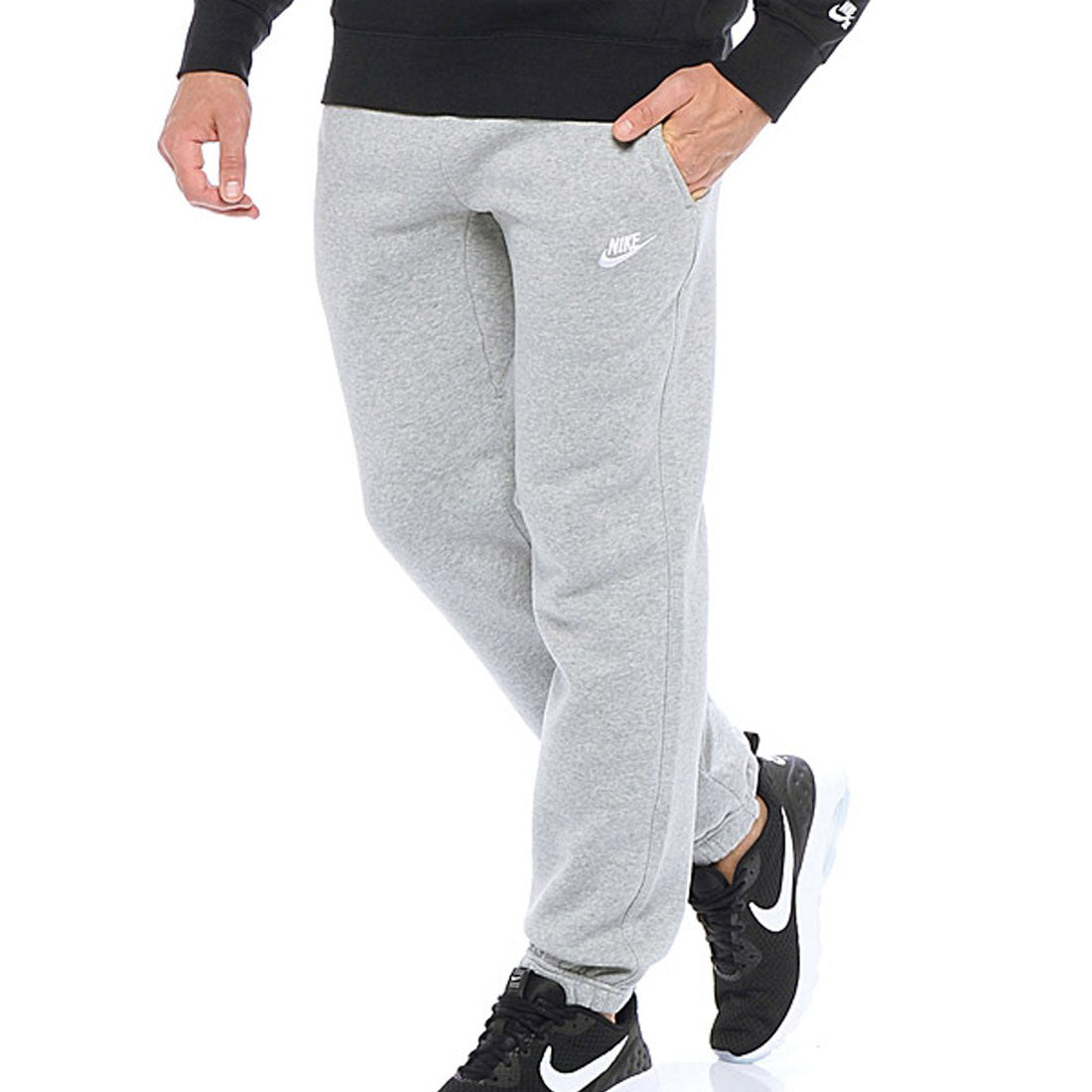 Nike Sportswear NSW Grey Fleece Men's Tracksuit Bottoms