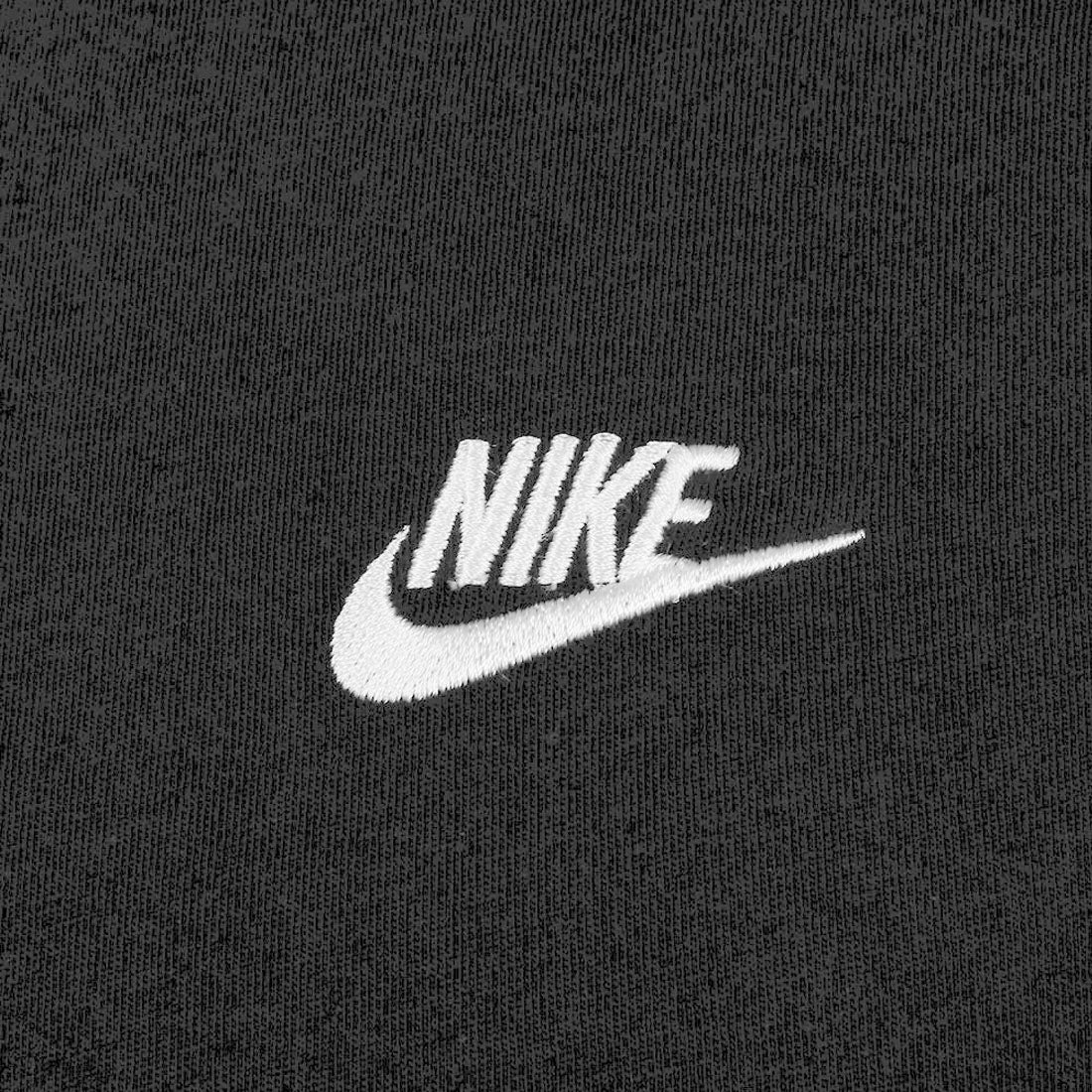 Nike Club Embroidered Men's Black T Shirt