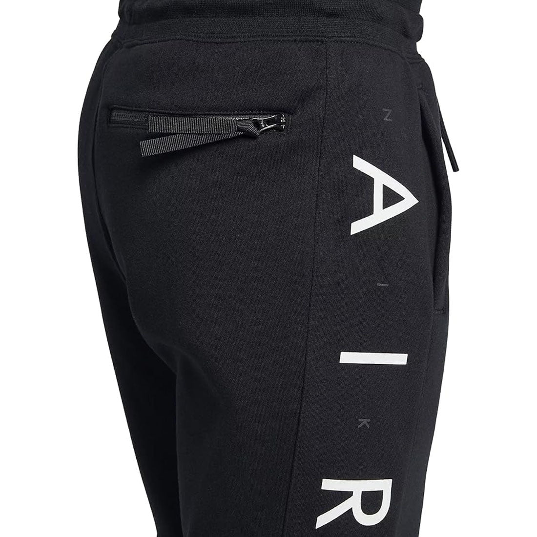Nike Men's Air Athletic Track Pants Black Fleece