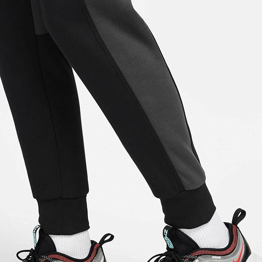 Nike Men's Air Brushed Back Track Pants Black