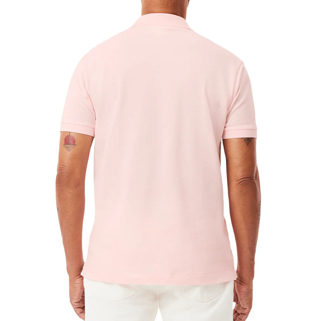 Lacoste Classic Fit Men's Pink Polo Shirt