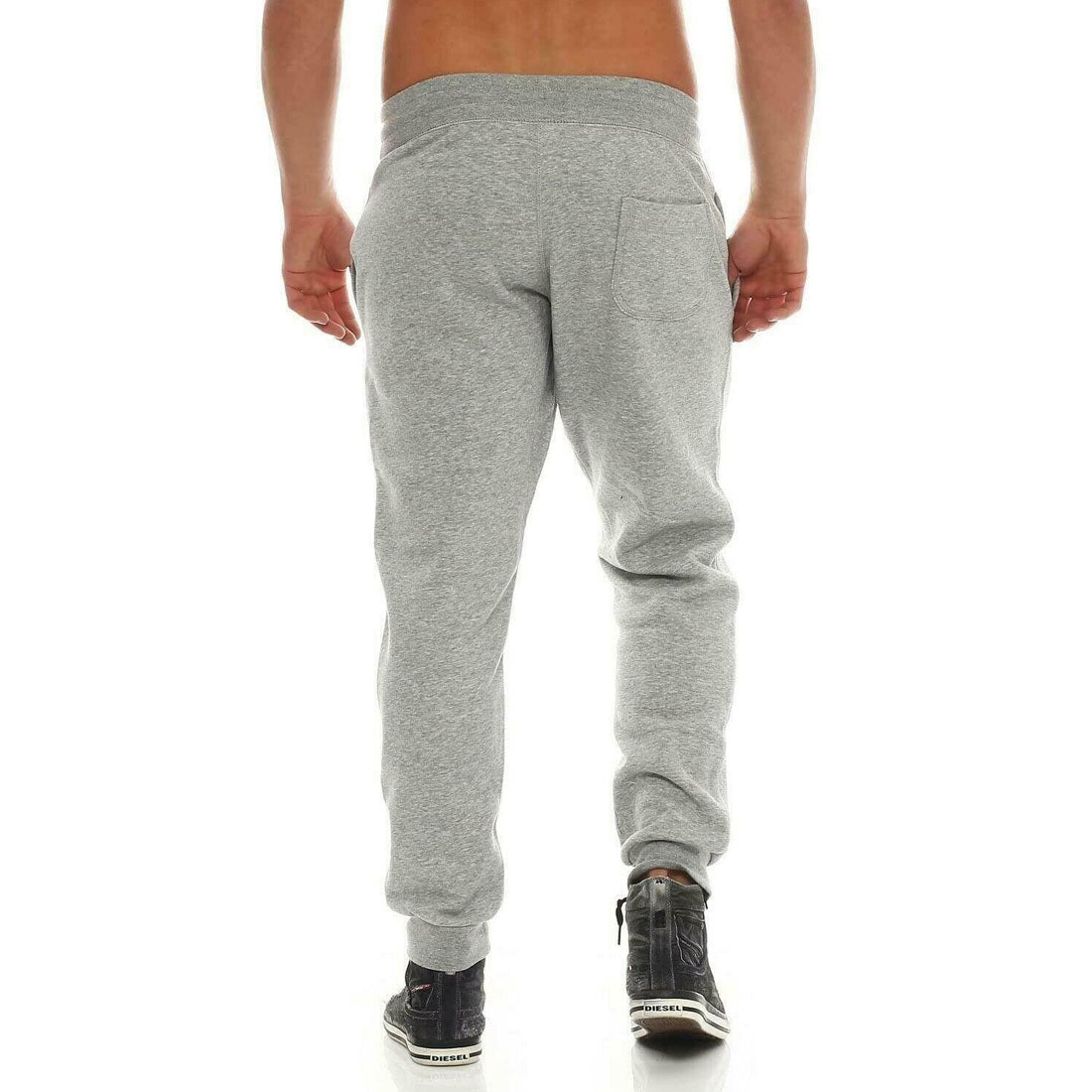 Nike Air Fleece Grey AW77 Men's Crew Neck Full Tracksuit