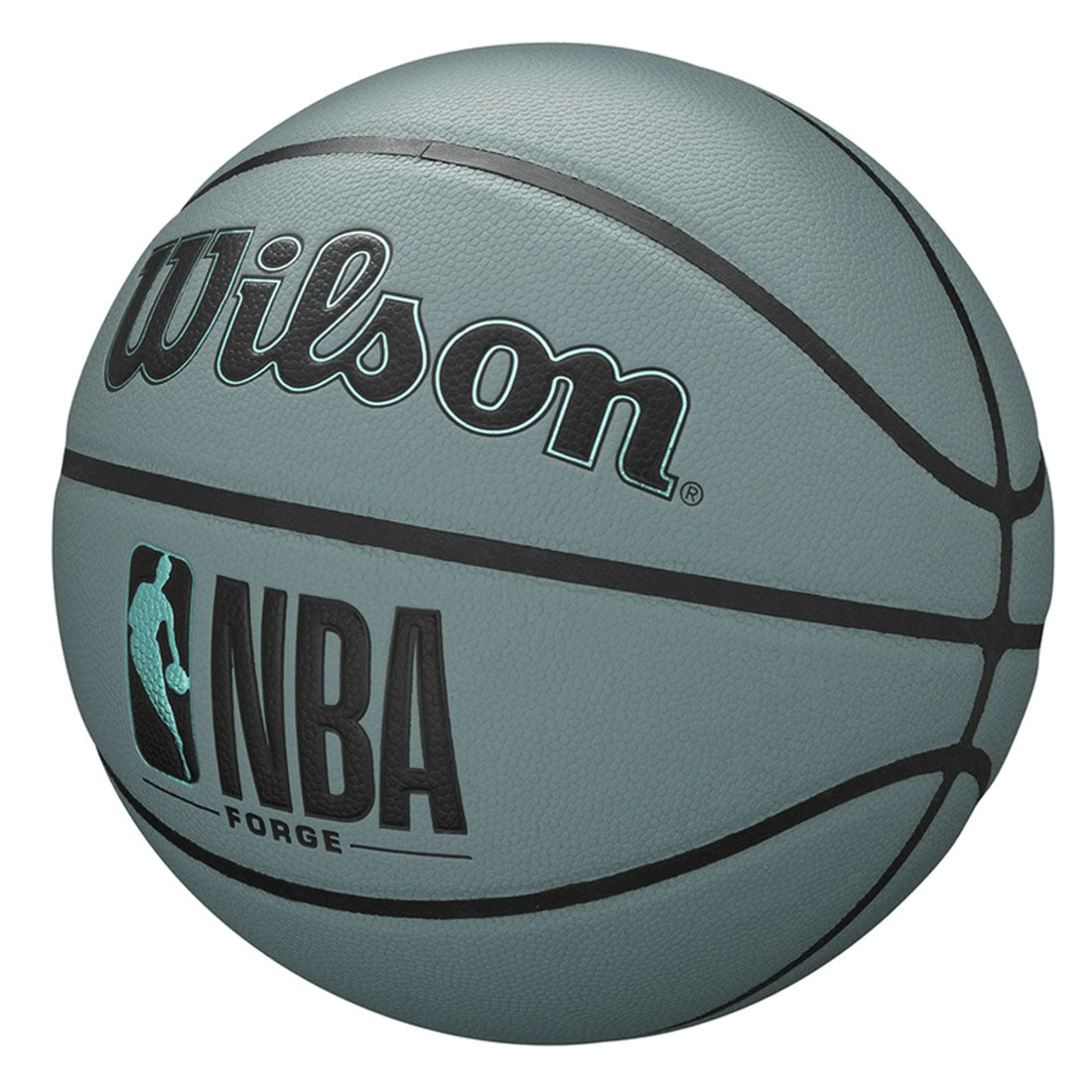 Wilson NBA Forge Series Grey Multi Surface Basketball