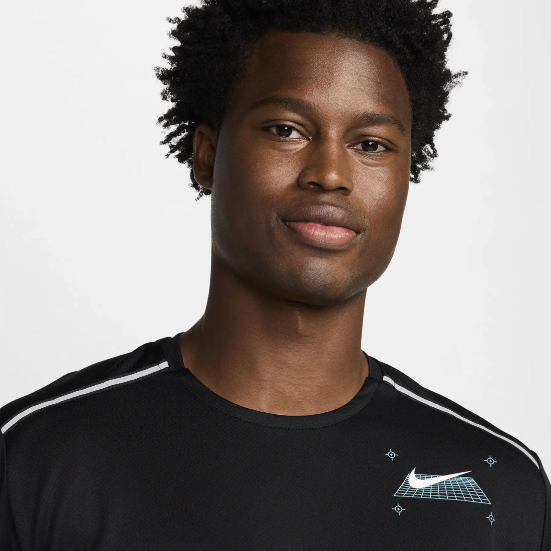 Nike Miller Graphic Black Men's Short Sleeved T Shirt