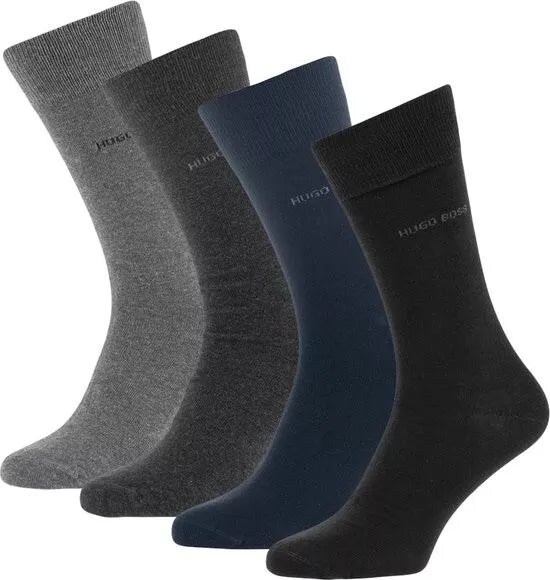 Hugo Boss Men's 4 Pack Of Socks Gift Set