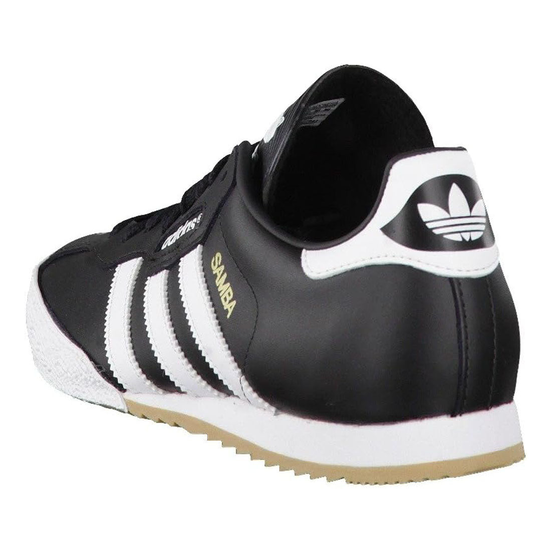 Adidas Originals Super Samba Leather Black White Adults Trainers