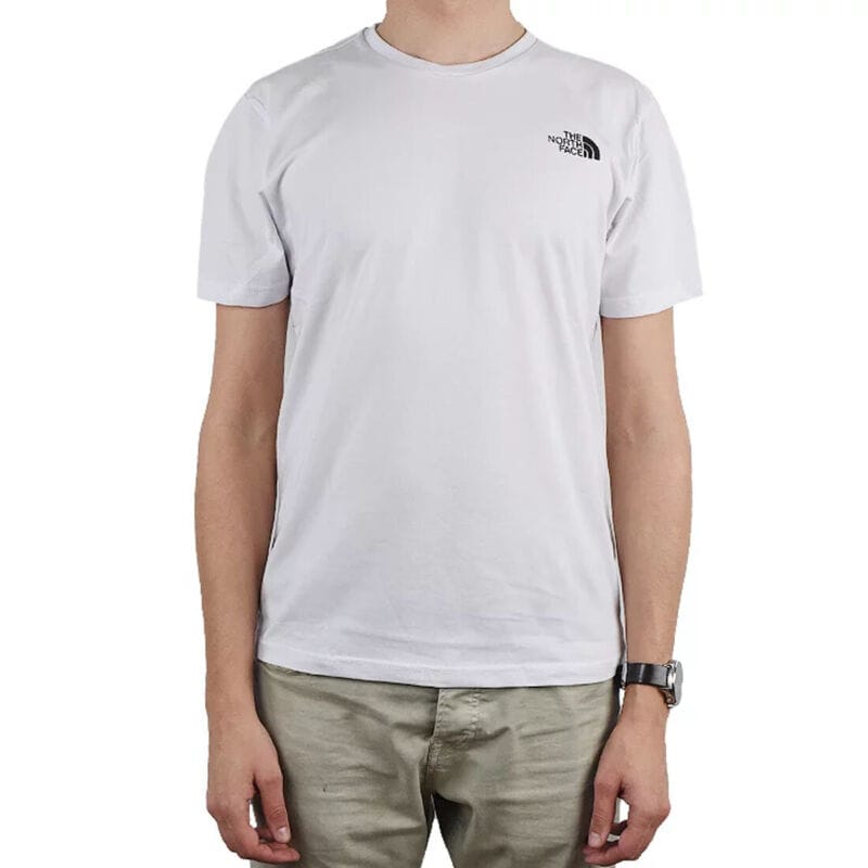 The North Face White Mens T Shirt Simple Dome L - Exclusive Sports UK