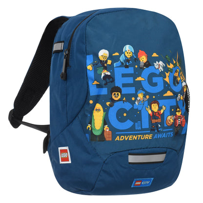 Lego City Adventure Awaits Kindergarten Kids 10 Litre Backpack