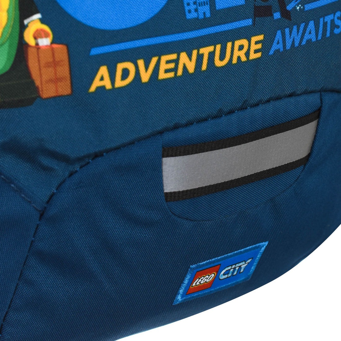 Lego City Adventure Awaits Kindergarten Kids 10 Litre Backpack