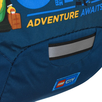 Lego City Adventure Awaits Kindergarten Kids 10 Litre Backpack