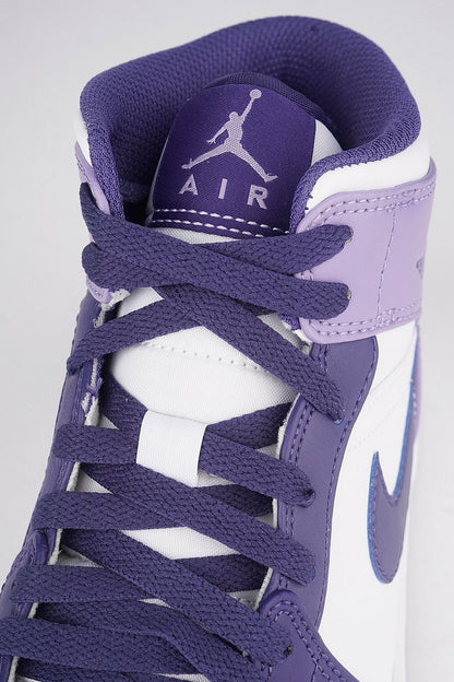 Nike Air Jordan 1 Mid Retro Sky Purple Mens Trainers