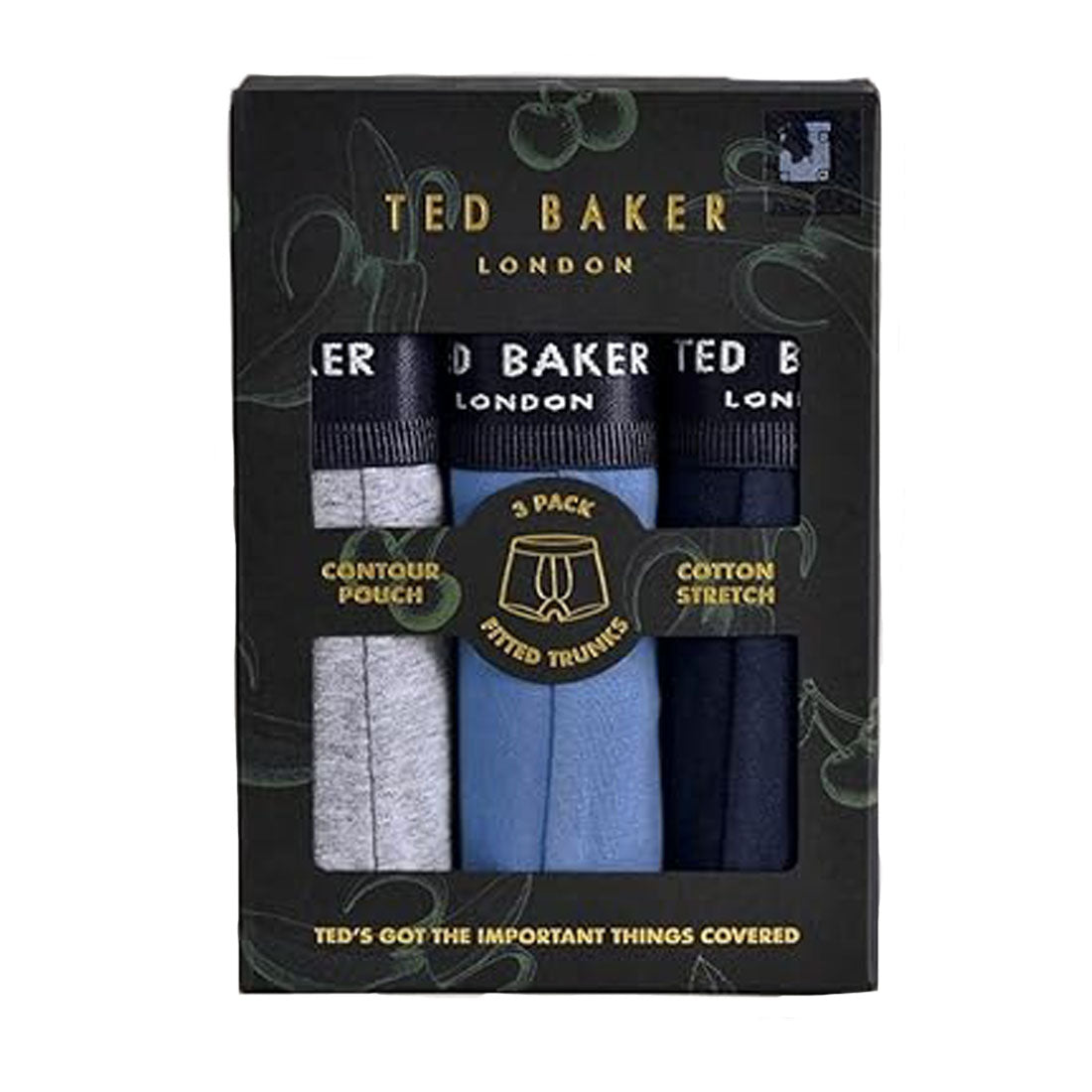 Ted Baker Truuck Men's 3 Pack Boxer Trunks
