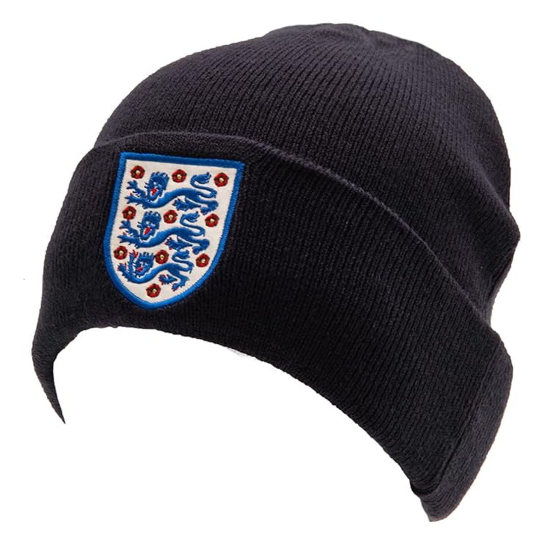 Fanatics England Navy Cuff Football Beanie Hat