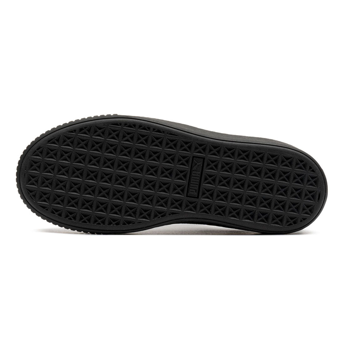PUMA Basket Platform Explosive Metallic Silver Women's Trainers