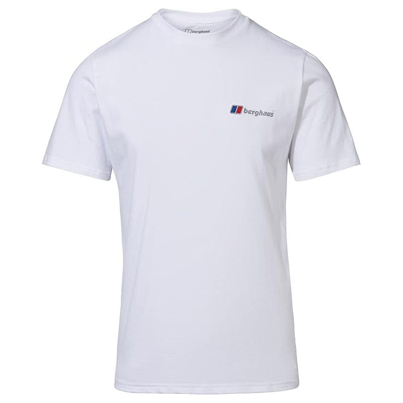 Berghaus Classic Logo Organic Mens White T Shirt