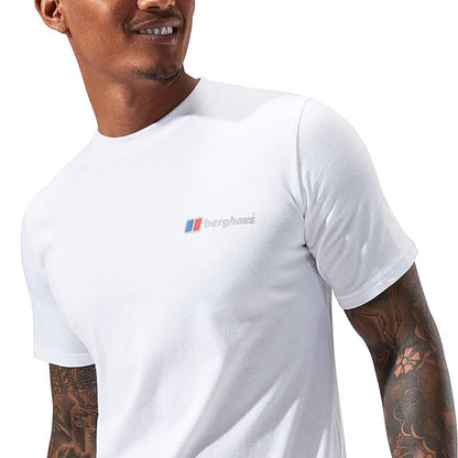 Berghaus Classic Logo Organic Mens White T Shirt