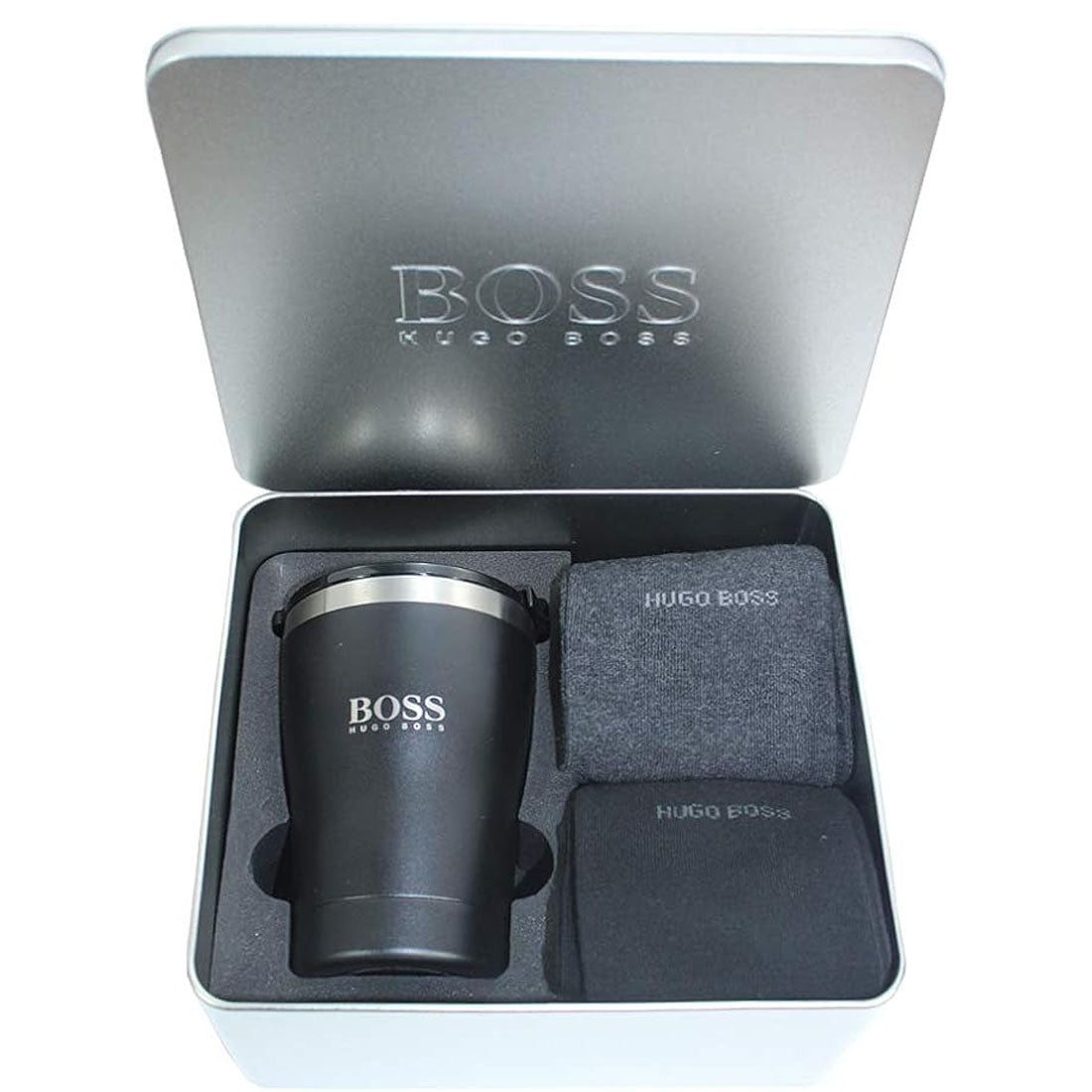 Hugo Boss 1 insulated Cup 2 Pack Men's Socks Gift Set