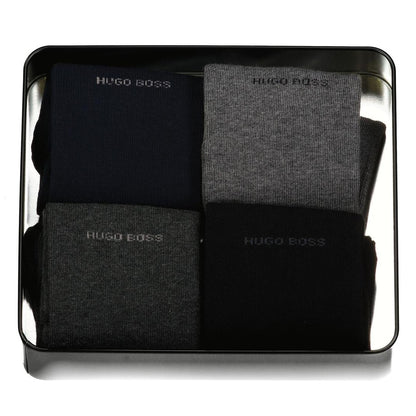 Hugo Boss Men's 4 Pack Of Socks Gift Set