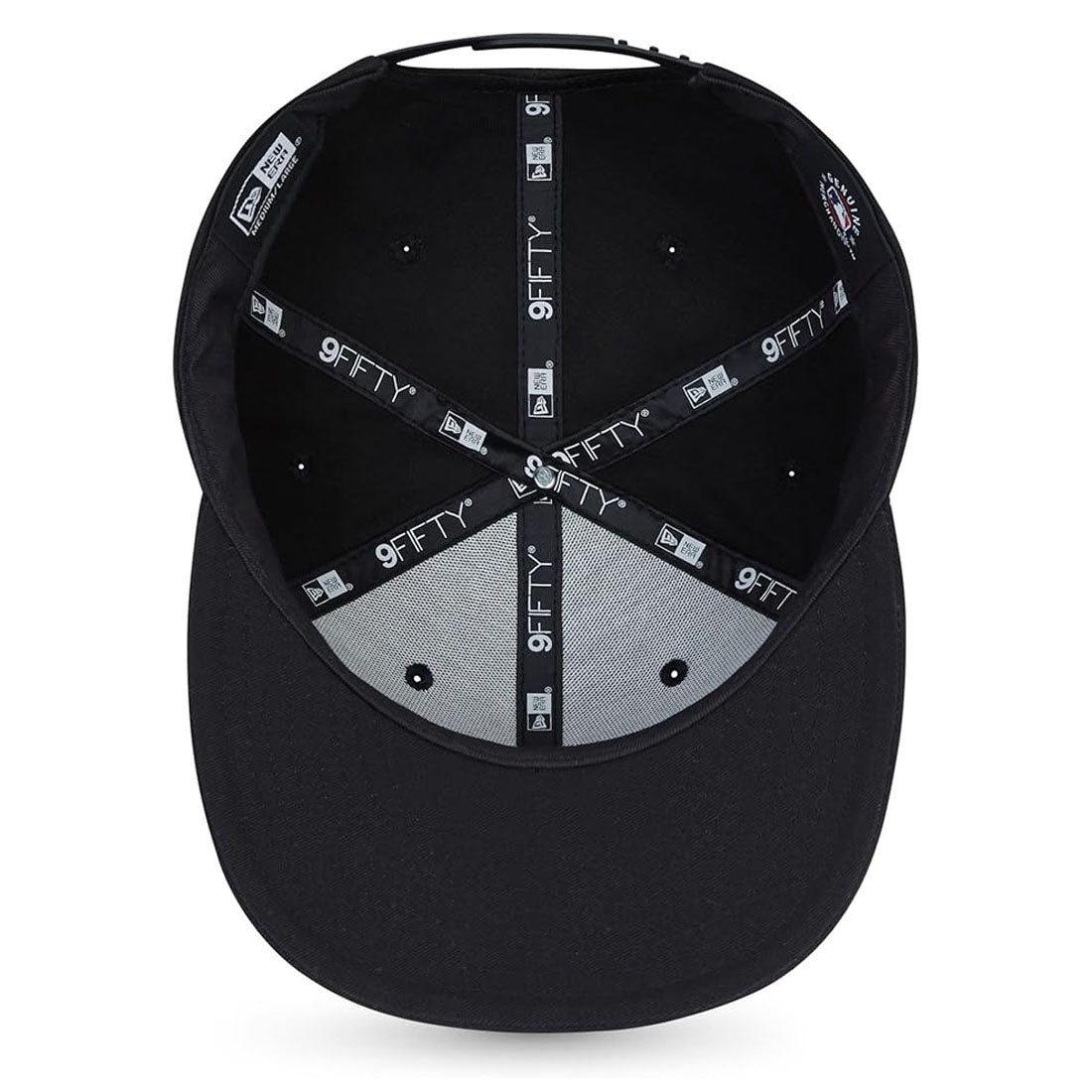 New Era Chicago Sox 59FIFTY Snapback Cap Black
