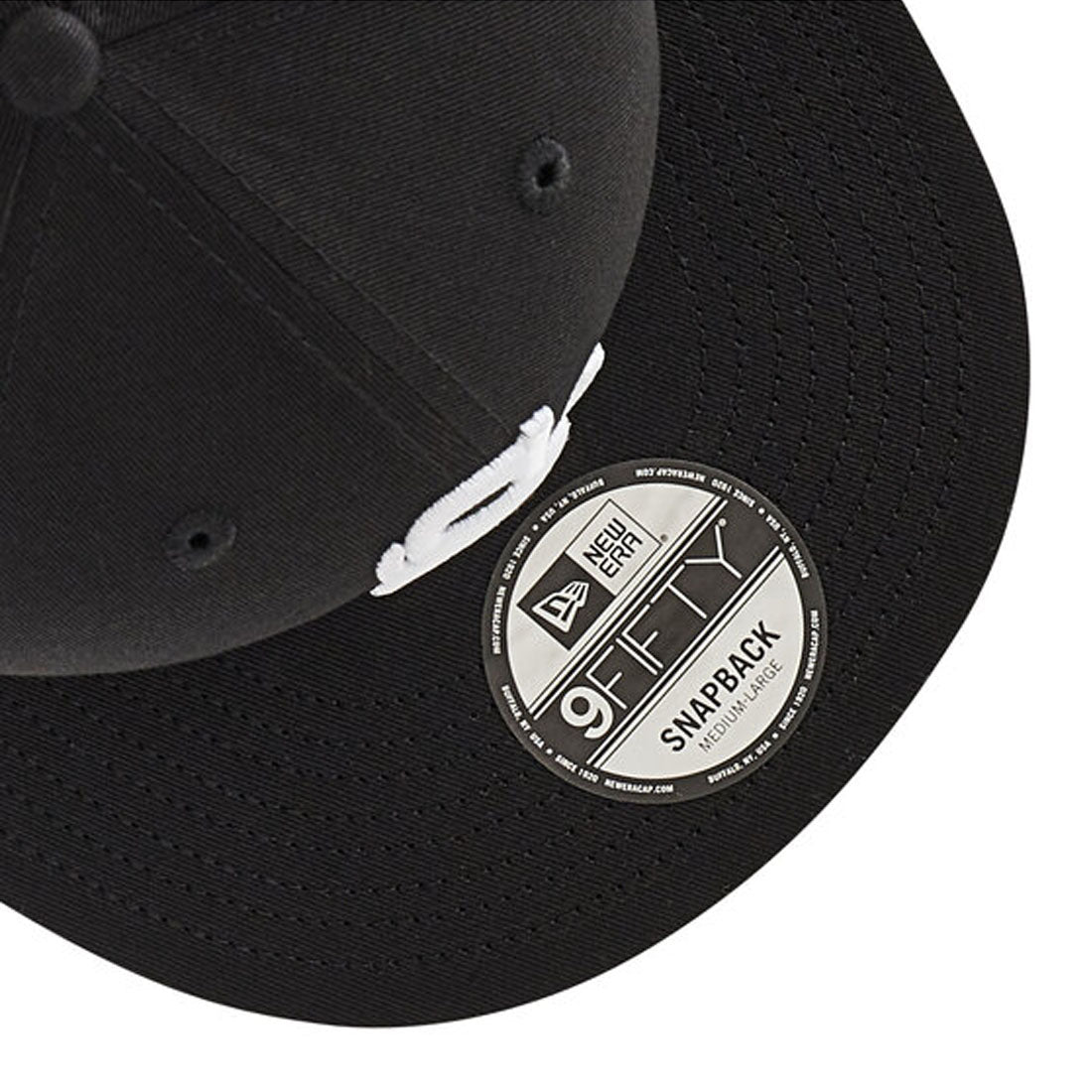New Era Chicago Sox 59FIFTY Snapback Cap Black