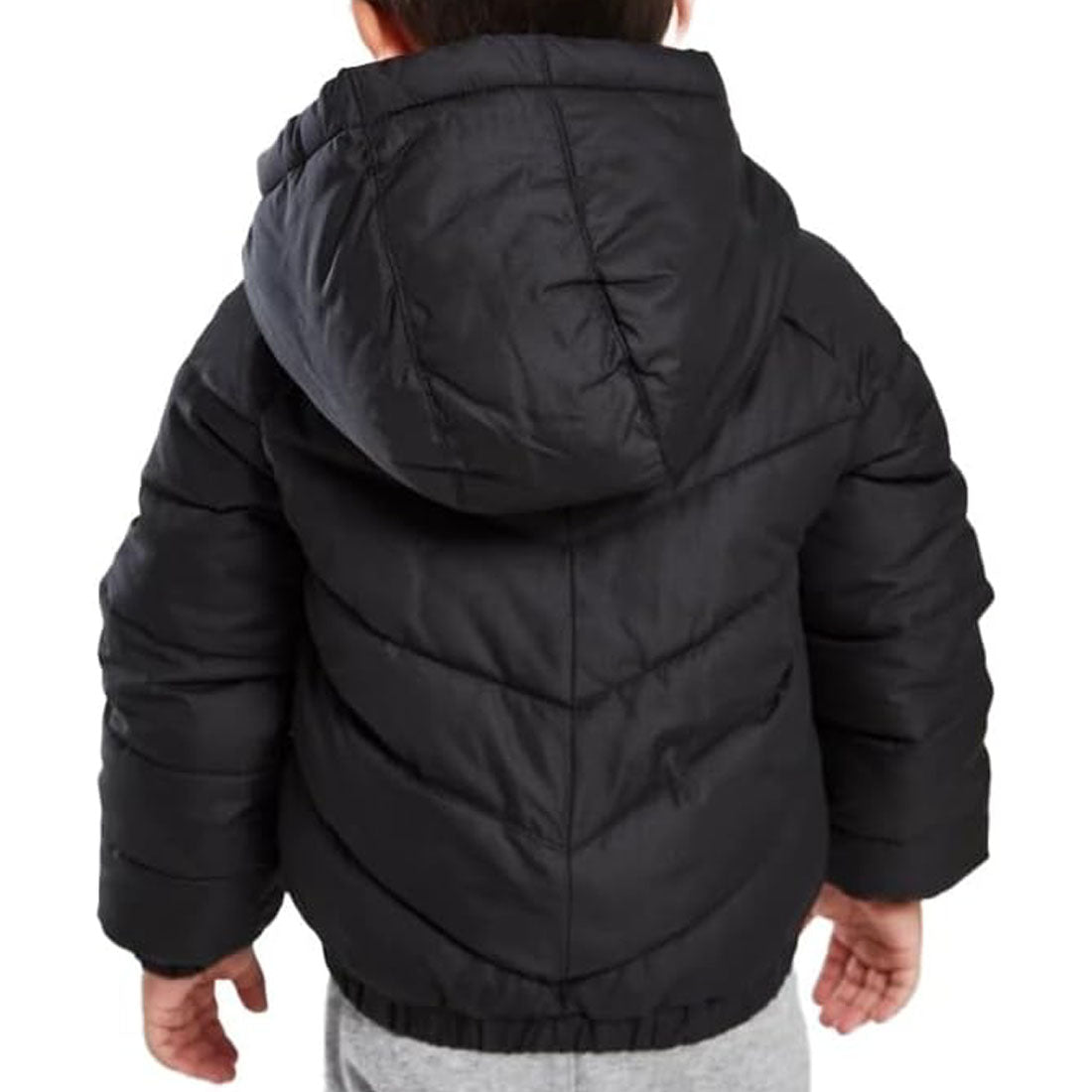 Nike Just Do It Infant Kids Black Warm Padded Jacket