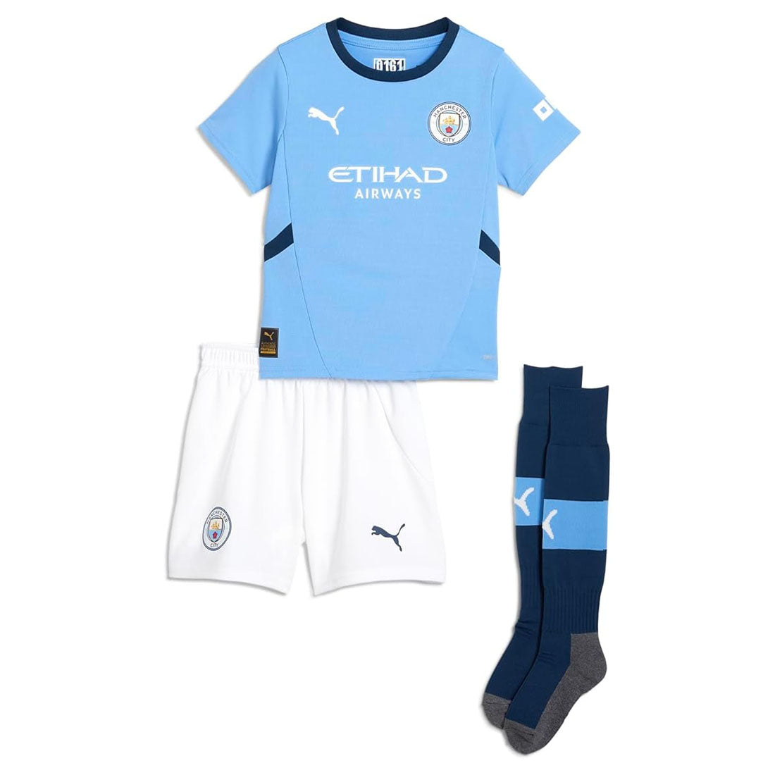 Puma Manchester City Kids Home Kit 2024-25