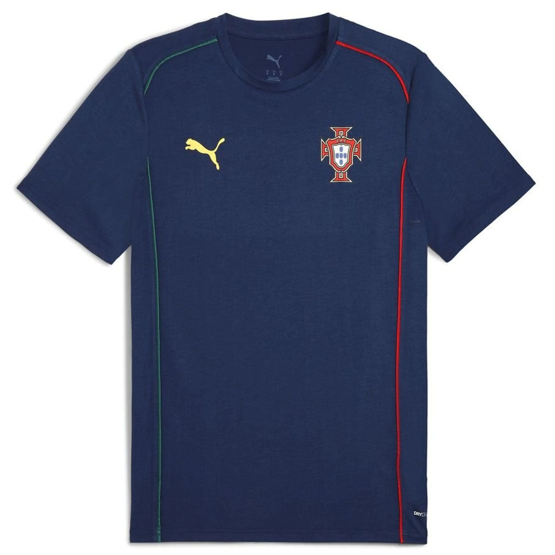 Puma Portugal Men's Navy Blue Casual Football T Shirt 2025