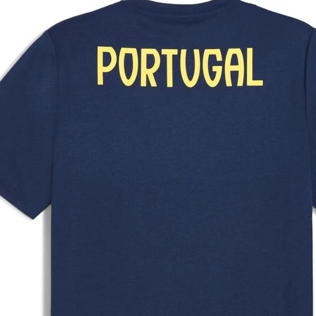 Puma Portugal Men's Navy Blue Casual Football T Shirt 2025