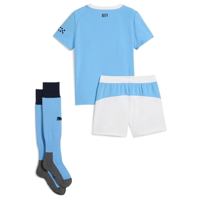 PUMA Manchester City FC Kids Home Football Mini kit 2025/2026