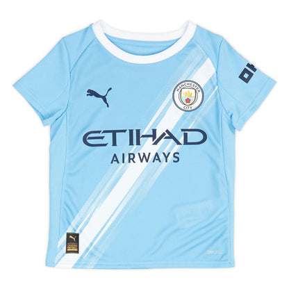 PUMA Manchester City FC Kids Home Football Mini kit 2025/2026