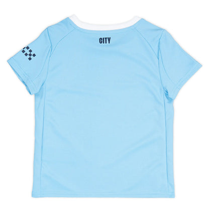 PUMA Manchester City FC Kids Home Football Mini kit 2025/2026