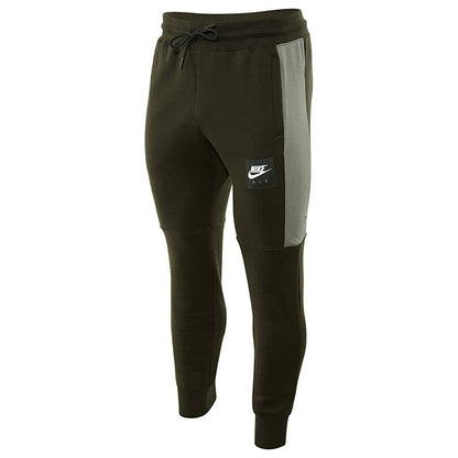 Nike Air Men's Khaki Full Zip Hooded Tracksuit