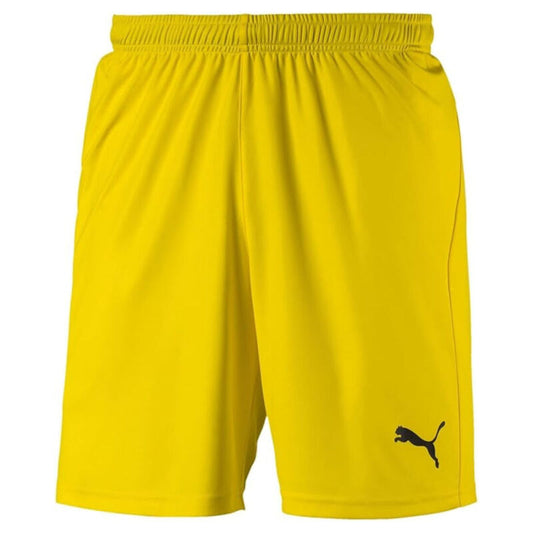 PUMA Liga Core Mens Yellow Football Shorts image 0