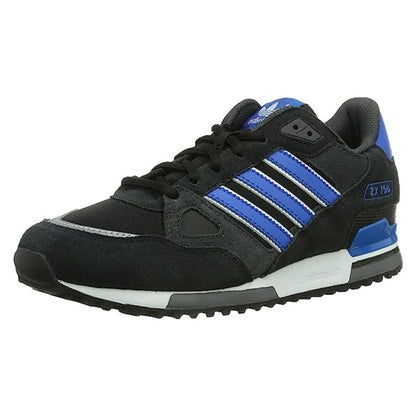 Adidas Originals ZX750 Mens Suede Black Blue Trainers