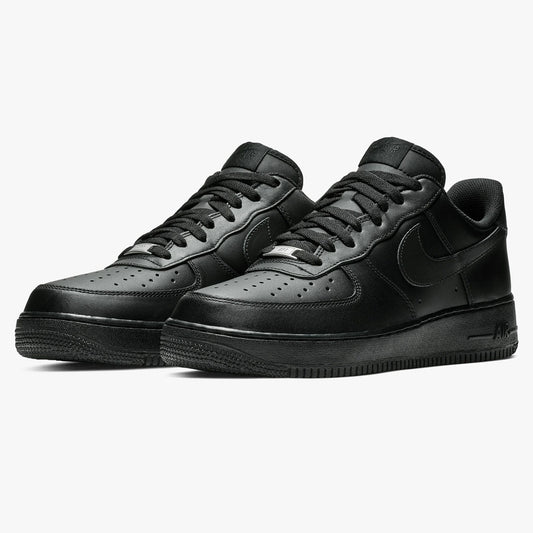 Nike Air Force 1 '07 Mens Black Trainers