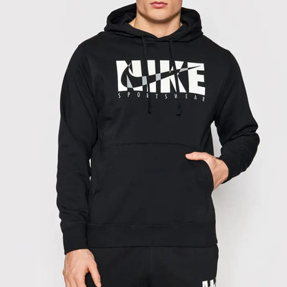Nike Club Fleece Sportswear Men's Black Hooded Tracksuit