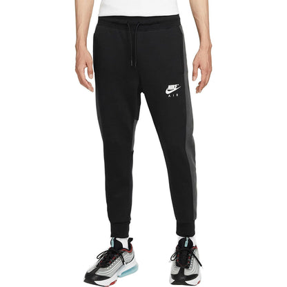 Nike Men's Air Brushed Back Track Pants Black
