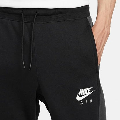 Nike Men's Air Brushed Back Track Pants Black
