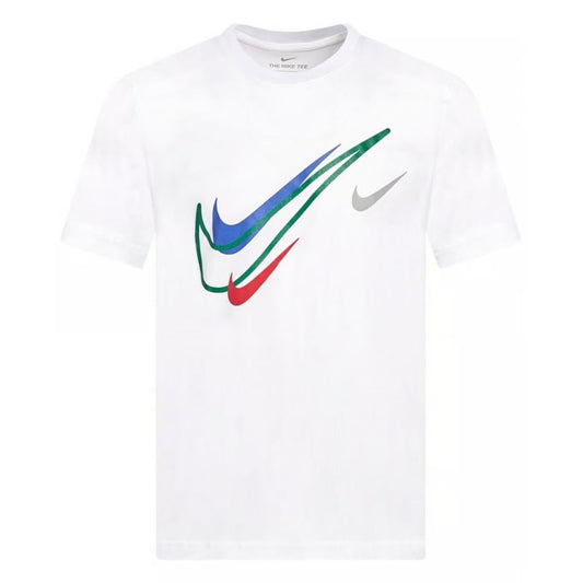 Nike Court Multi Swoosh Men's White T Shirt