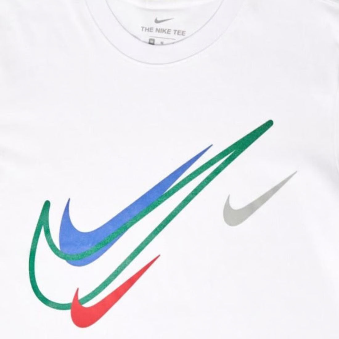 Nike Court Multi Swoosh Men's White T Shirt