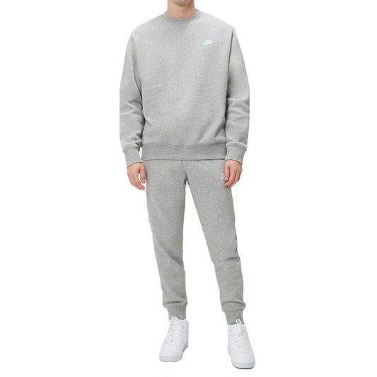 Nike Sportswear Club Fleece Grey Crew Neck Men's Tracksuit