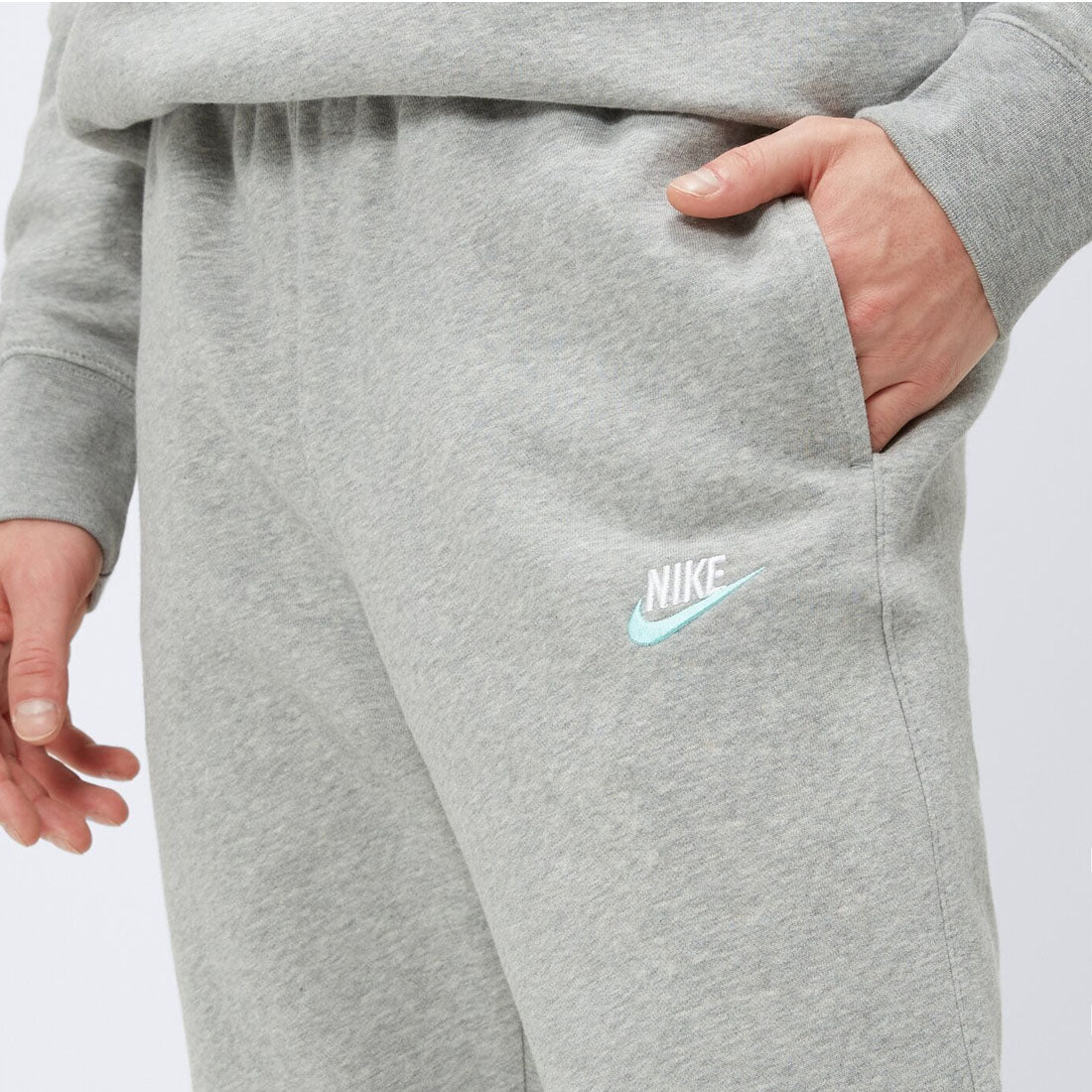 Nike Sportswear Club Fleece Grey Crew Neck Men's Tracksuit