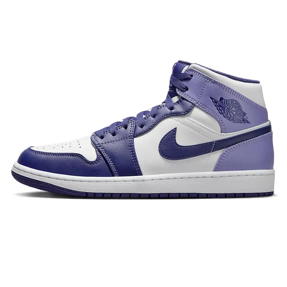 Nike Air Jordan 1 Mid Retro Sky Purple Mens Trainers