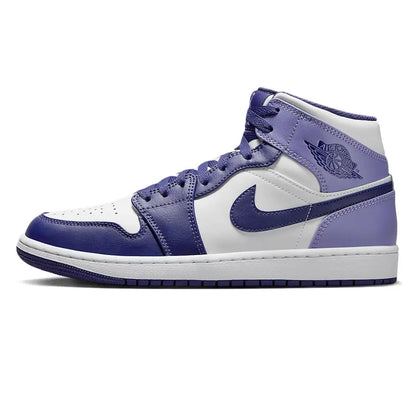 Nike Air Jordan 1 Mid Retro Sky Purple Mens Trainers