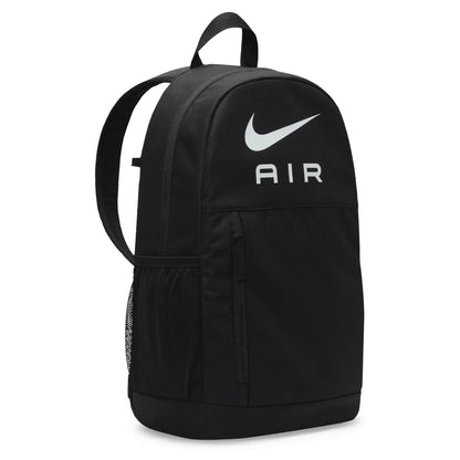 Nike Air Kids Elemental 20 Litre Black White Backpack With Pencil Case