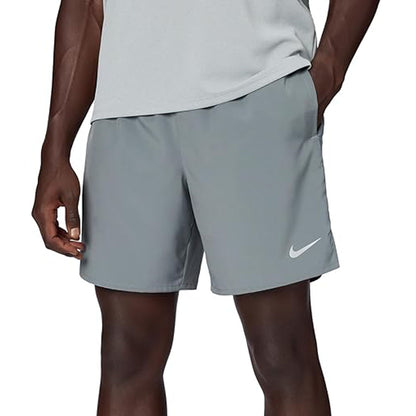 Nike Men's DRI 7 Inch Challenger Shorts Grey