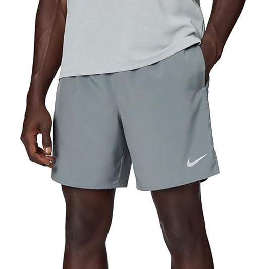 Nike Men's DRI 7 Inch Challenger Shorts Grey
