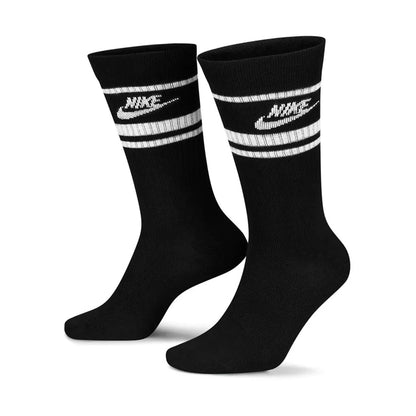 Nike Sportswear Dri Fit Everyday Essential Black Adults Crew Socks