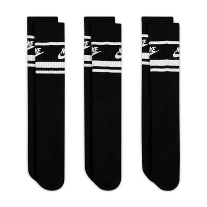Nike Sportswear Dri Fit Everyday Essential Black Adults Crew Socks