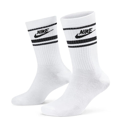 Nike Sportswear Dri Fit Everyday Essential White Adults Crew Socks